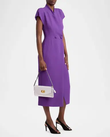 Valentino Garavani Laminated Leather Bag | Thumbnail 9 Valentino Garavani Laminated Leather Bag | Thumbnail 9
