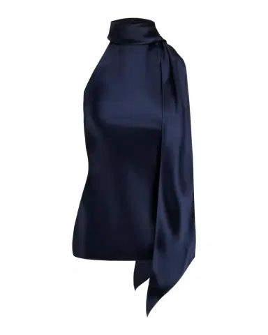 Ralph Lauren Collection Chilton Stretch Silk Charmeuse Top | Thumbnail 1 Ralph Lauren Collection Chilton Stretch Silk Charmeuse Top | Thumbnail 1