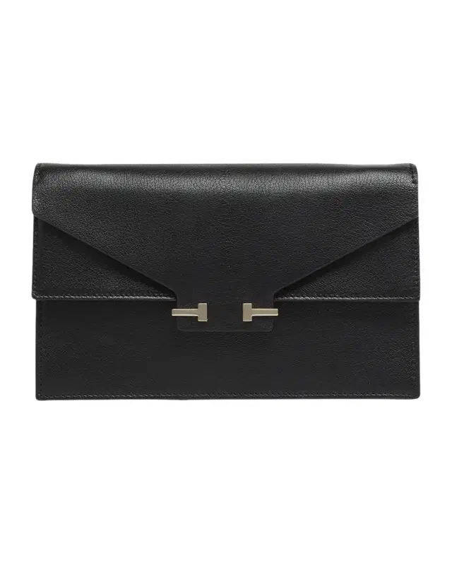 TOM FORD Aube Mini Leather Clutch Bag