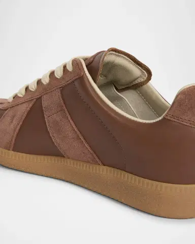 Maison Margiela Replica Suede & Leather Sneakers | Thumbnail 5 Maison Margiela Replica Suede & Leather Sneakers | Thumbnail 5