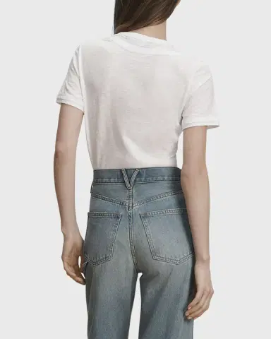 Veronica Beard Damian Layered Short-Sleeve Knit Top | Thumbnail 3