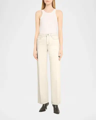 L 'AGENCE Scottie High Rise Wide-Leg Jeans | Thumbnail 2