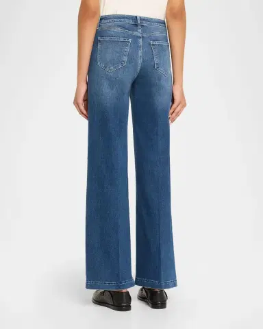 L 'AGENCE Scottie High-Rise Wide Jeans | Thumbnail 3