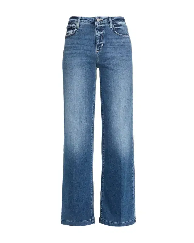 L 'AGENCE Scottie High-Rise Wide Jeans