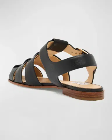 Gabriela Hearst Lynn Leather Fisherman Sandals | Thumbnail 4