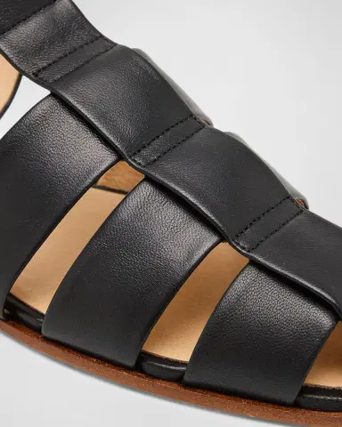 Gabriela Hearst Lynn Leather Fisherman Sandals | Thumbnail 5