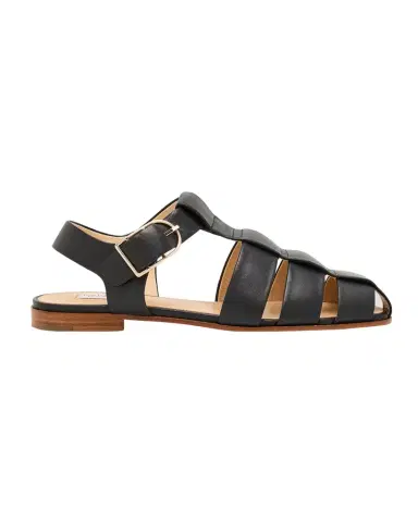 Gabriela Hearst Lynn Leather Fisherman Sandals | Thumbnail 1