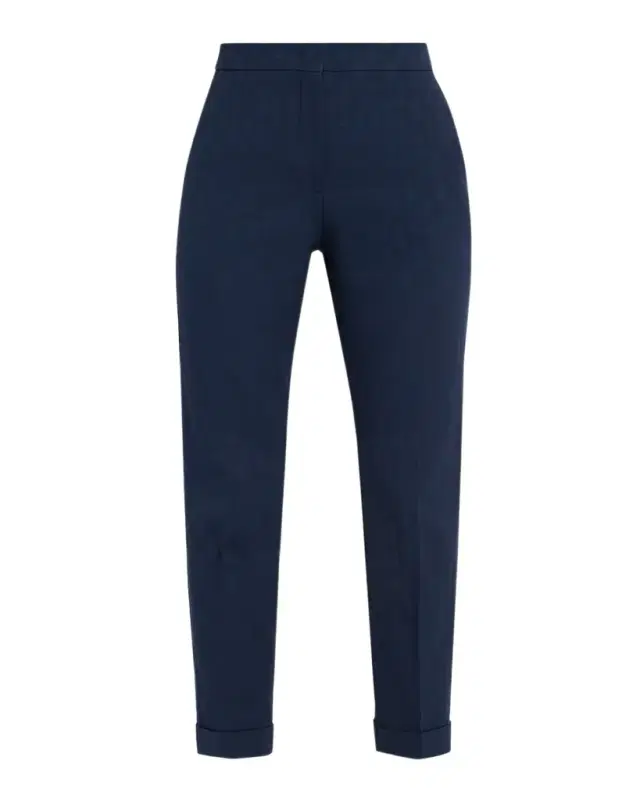 Etro Milano Stretch-Cotton Cigarette Trousers