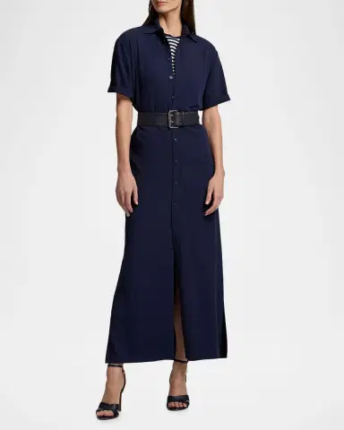 Ralph Lauren Collection Carol Wool Gabardine Day Dress | Thumbnail 3 Ralph Lauren Collection Carol Wool Gabardine Day Dress | Thumbnail 3