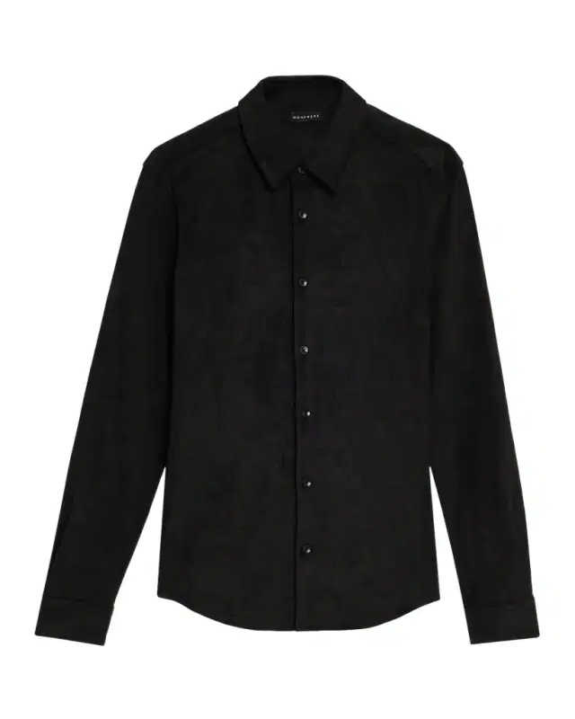 Men 's Cooper Suede Button-Down Shirt