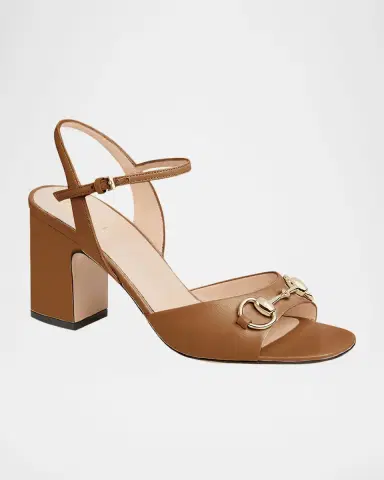 Gucci Lady Horsebit Leather Sandals | Thumbnail 2 Gucci Lady Horsebit Leather Sandals | Thumbnail 2