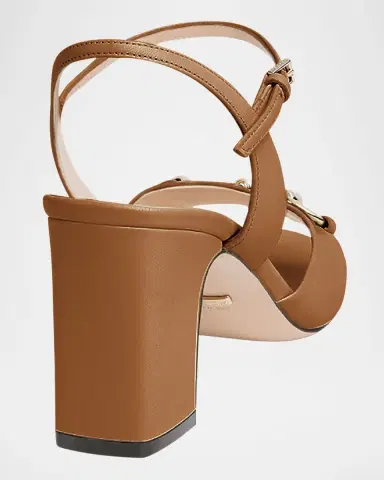 Gucci Lady Horsebit Leather Sandals | Thumbnail 3 Gucci Lady Horsebit Leather Sandals | Thumbnail 3
