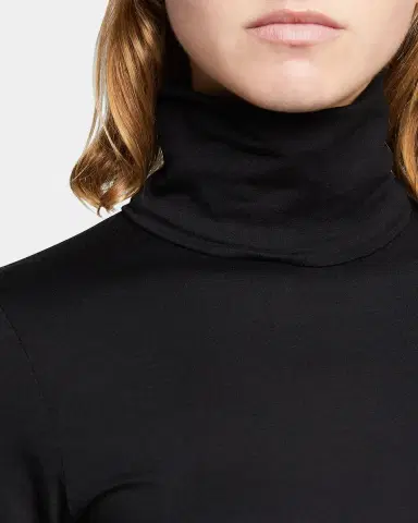 MAJESTIC FILATURES Soft Touch Elbow-Sleeve Turtleneck | Thumbnail 5 MAJESTIC FILATURES Soft Touch Elbow-Sleeve Turtleneck | Thumbnail 5
