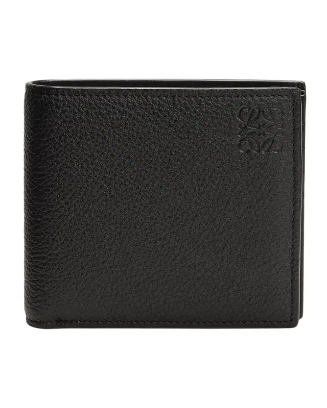Loewe Men 's Anagram Bifold Leather Wallet