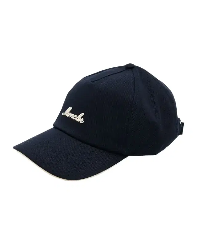 Moncler Men 's Five-Panel Cotton Embroidered Logo Baseball Cap