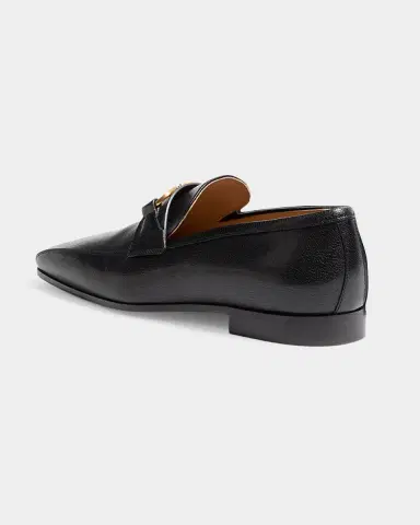 Valentino Garavani Men's Vlogo Signature Leather Loafers | Thumbnail 4 Valentino Garavani Men's Vlogo Signature Leather Loafers | Thumbnail 4