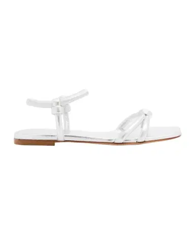 Gianvito Rossi Juno Nappa Leather Knotted Ankle-Strap Sandals | Thumbnail 1 Gianvito Rossi Juno Nappa Leather Knotted Ankle-Strap Sandals | Thumbnail 1