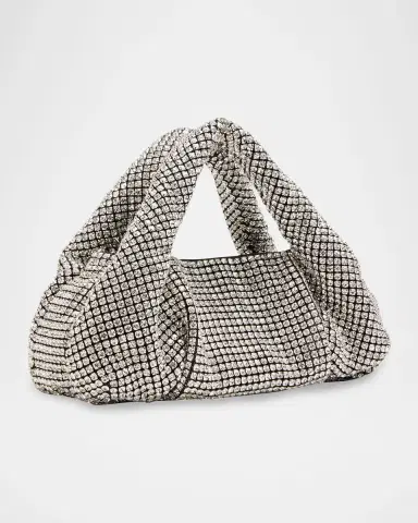 Stuart Weitzman The Moda Mini Shine Crystal Top-Handle Bag | Thumbnail 2