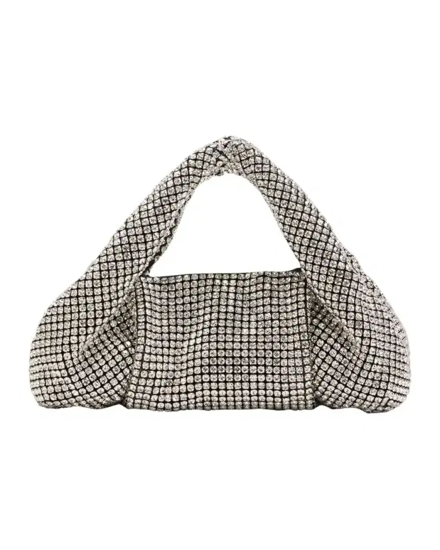 The Moda Mini Shine Crystal Top-Handle Bag