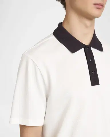 Moncler Men's Archive Cotton Polo Shirt | Thumbnail 5