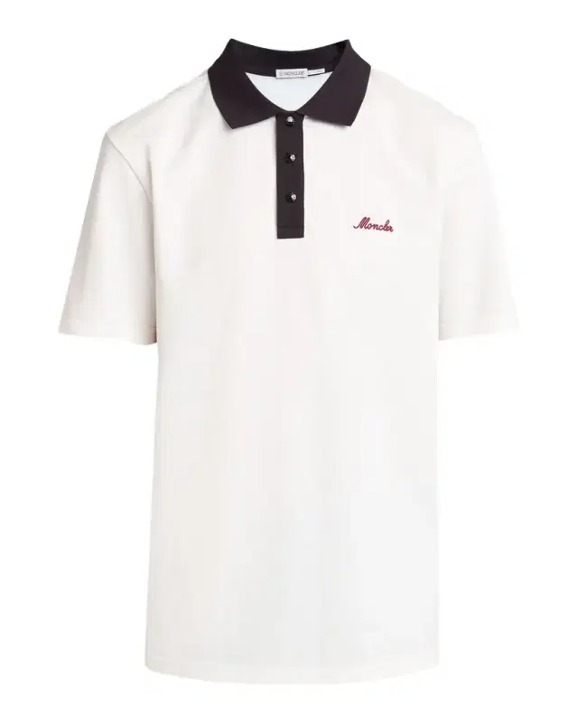 Moncler Men 's  Archive Cotton Polo Shirt