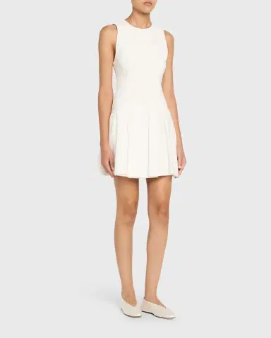 Alice + Olivia Adley Drop-Waist Mini Dress | Thumbnail 4