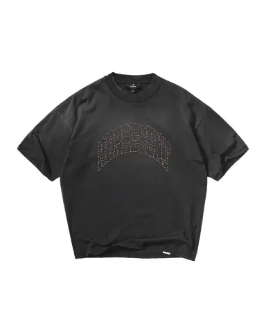 Represent Men's Embellished-Logo Stained Cotton T-Shirt | Thumbnail 1 Represent Men's Embellished-Logo Stained Cotton T-Shirt | Thumbnail 1