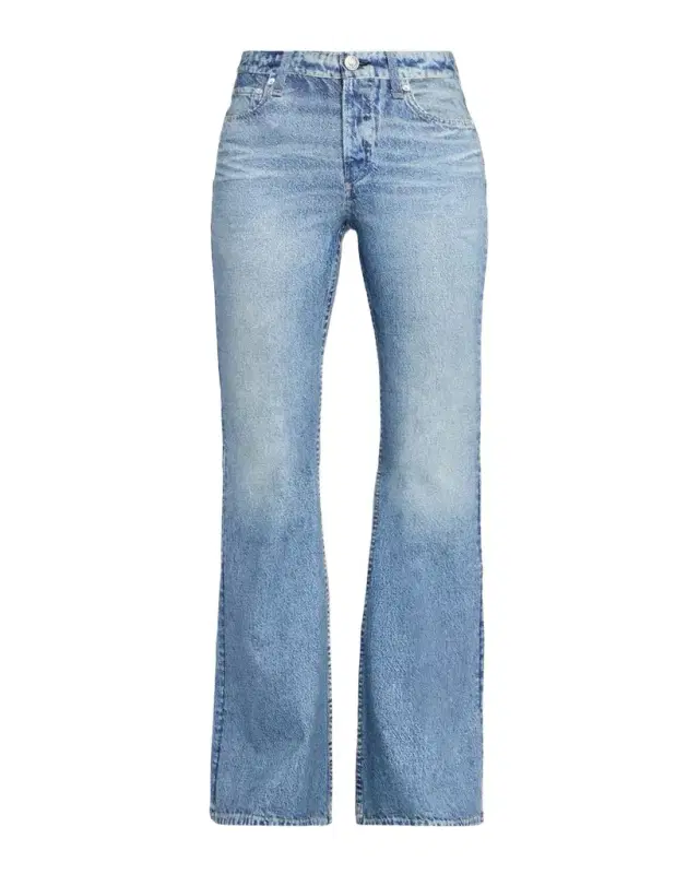 rag & bone rb Miramar Dahlia Ponte Flare Jeans