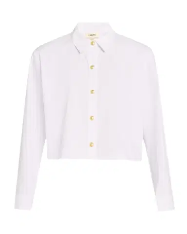 L'Agence Cosette Cropped Button-Front Shirt | Thumbnail 1 L'Agence Cosette Cropped Button-Front Shirt | Thumbnail 1