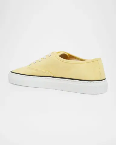 Jacquemus Men's Les Fefe Canvas Low-Top Sneakers | Thumbnail 4