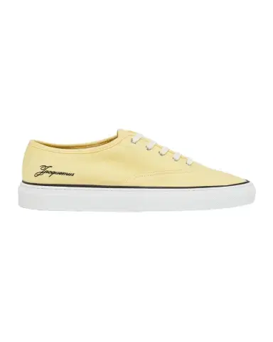 Jacquemus Men's Les Fefe Canvas Low-Top Sneakers | Thumbnail 1