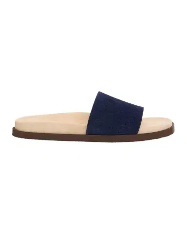 Brunello Cucinelli Men's Suede Slides | Thumbnail 1
