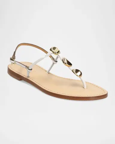 AMANU The Nairobi Leather T-Strap Sandals | Thumbnail 2 AMANU The Nairobi Leather T-Strap Sandals | Thumbnail 2
