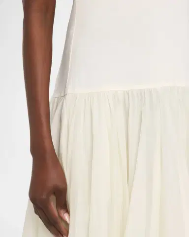 Co Crinoline Layered Drop-Waist Maxi cktail Dress | Thumbnail 5 Co Crinoline Layered Drop-Waist Maxi cktail Dress | Thumbnail 5