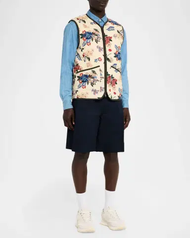 Moncler Men 's Archivio Reversible Down Vest | Thumbnail 2