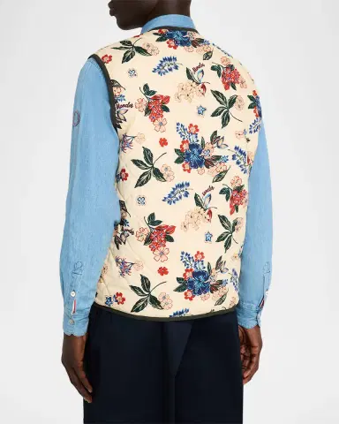 Moncler Men 's Archivio Reversible Down Vest | Thumbnail 3
