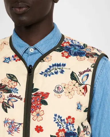 Moncler Men 's Archivio Reversible Down Vest | Thumbnail 5