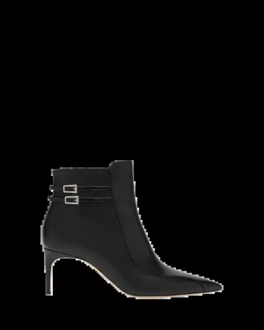 Malone Souliers Giordana Nappa Leather Double-Buckle Booties | Thumbnail 2