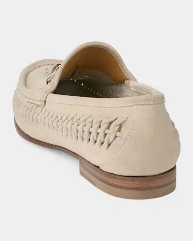 Gucci Men's Horsebit 1953 Woven Suede Bit Loafers | Thumbnail 2 Gucci Men's Horsebit 1953 Woven Suede Bit Loafers | Thumbnail 2