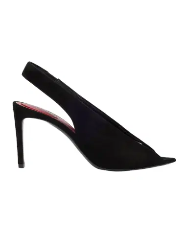 Valentino Garavani 85mm Suede Slingback Sandals | Thumbnail 1 Valentino Garavani 85mm Suede Slingback Sandals | Thumbnail 1