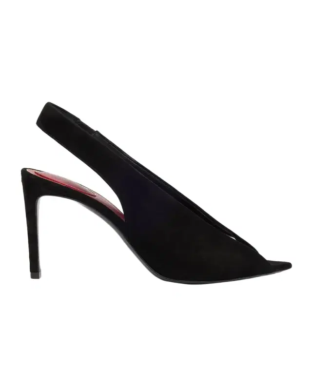 Valentino Garavani 85mm Suede Slingback Sandals