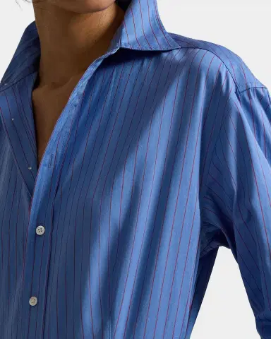 Polo Ralph Lauren Verity Striped Cotton Midi Shirtdress | Thumbnail 6 Polo Ralph Lauren Verity Striped Cotton Midi Shirtdress | Thumbnail 6