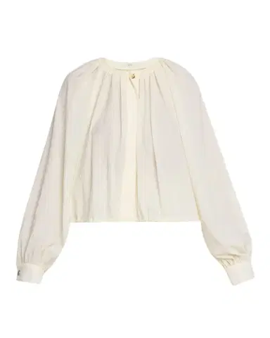 Co Gathered Drawstring-Hem Blouson Shirt | Thumbnail 1 Co Gathered Drawstring-Hem Blouson Shirt | Thumbnail 1