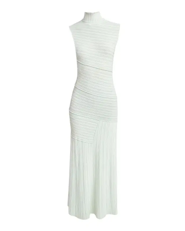 Proenza Schouler Federica Micropleated Knit Dress