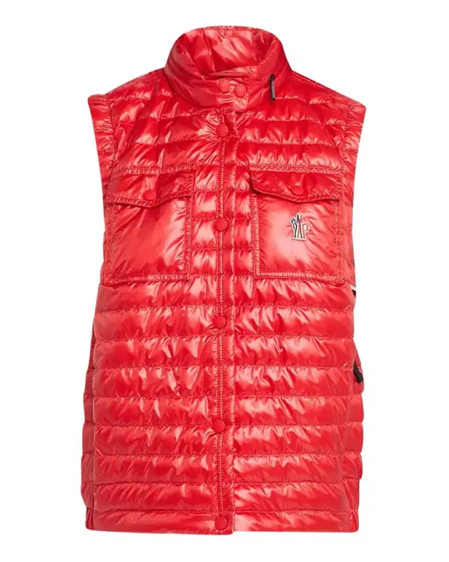 Moncler Gumiane Hooded Down Vest