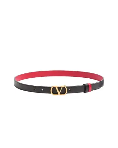 Valentino Garavani VLogo Signature Reversible Calfskin Belt, 30mm | Thumbnail 1