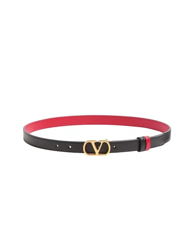Valentino Garavani VLogo Signature Reversible Calfskin Belt, 30mm