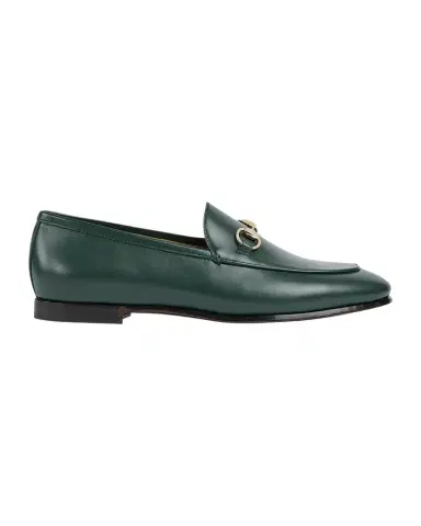 Gucci Jordaan Leather Horsebit Loafers | Thumbnail 1