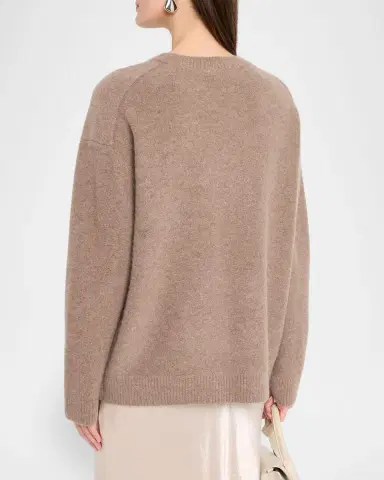 Vince Boiled Cashmere Crewneck Sweater | Thumbnail 3