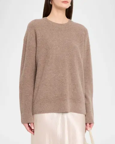 Vince Boiled Cashmere Crewneck Sweater | Thumbnail 4